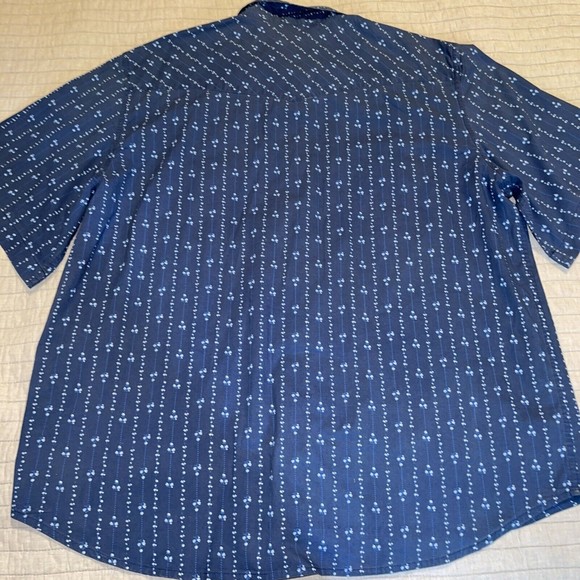 Side Out Men's Retro Pearl Snap Shirt Size XL - Picture 6 of 6